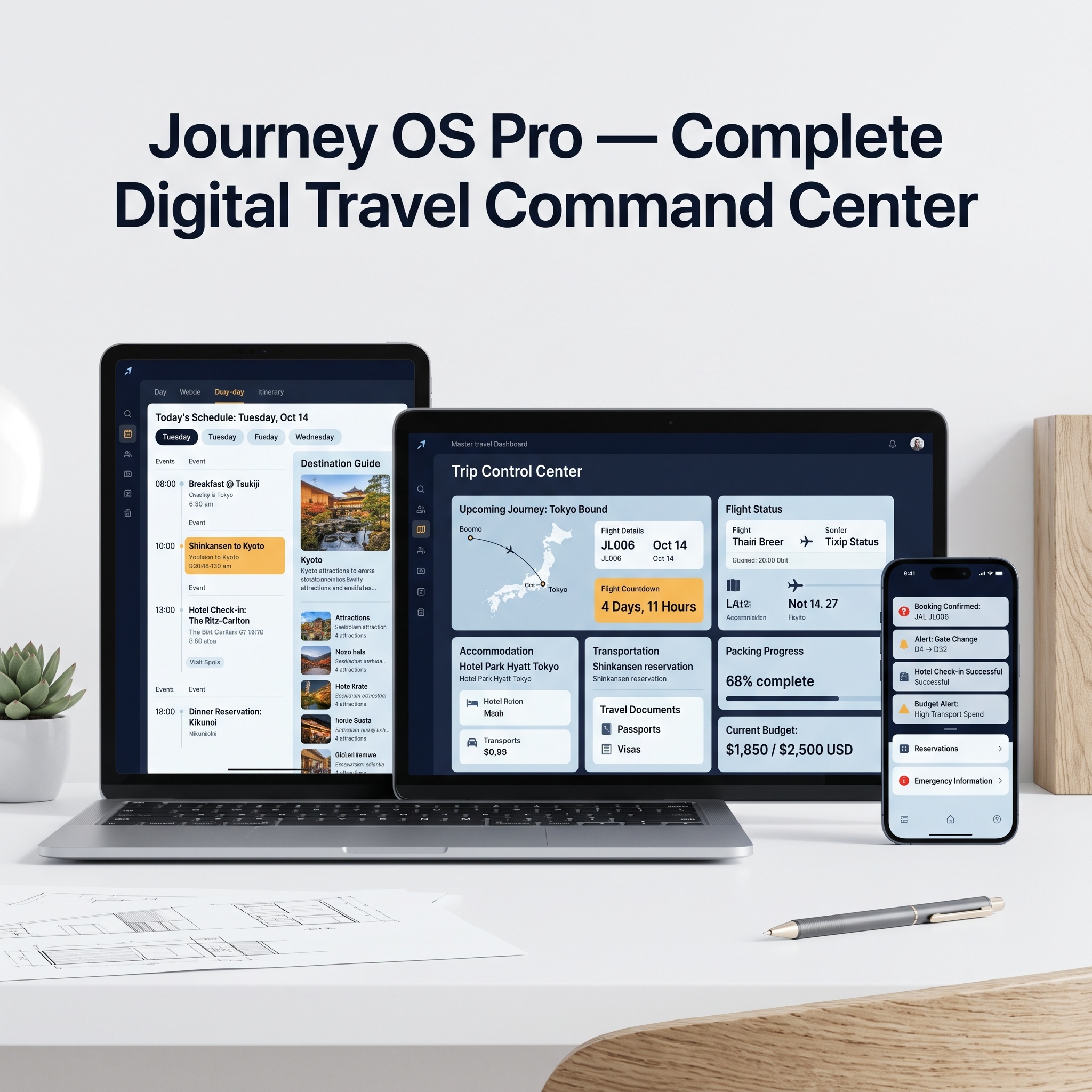 Journey Command Pro Digital Travel Management System